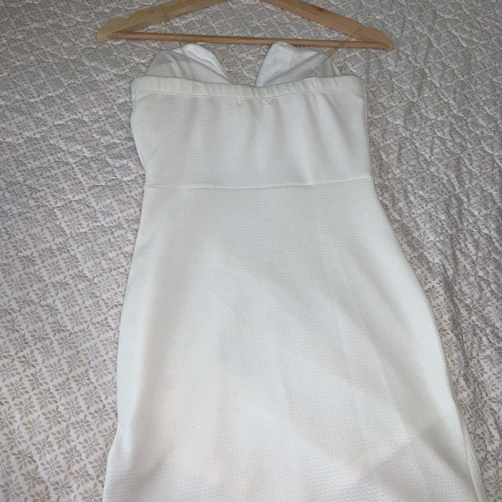 White cocktail dress
